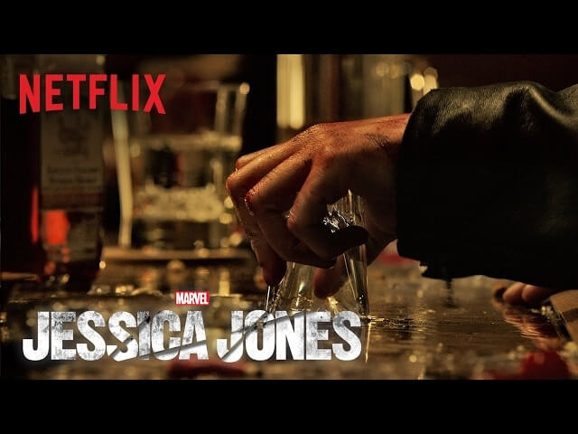 Marvel’s Jessica Jones lays the smack down in this “Nightcap” teaser