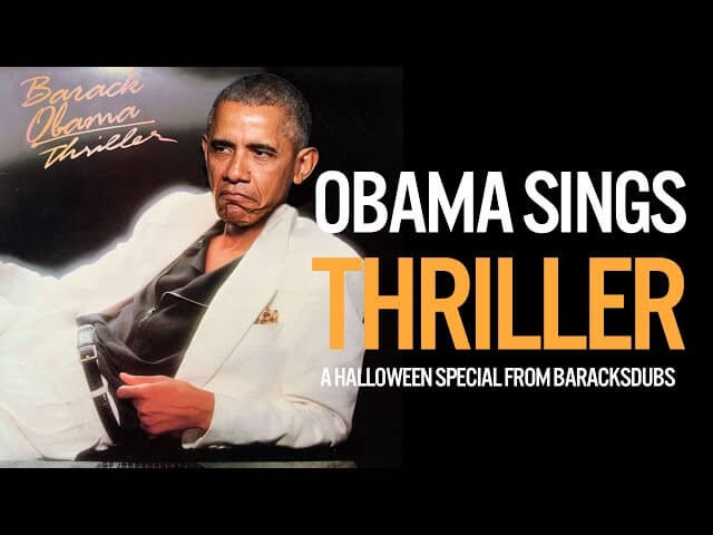 Obama sings “Thriller,” just because