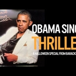 Obama sings “Thriller,” just because