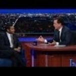 Aziz Ansari called out CBS’s lack of diversity while on The Late Show