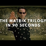 Revisit the entire Matrix trilogy in 90 brief seconds