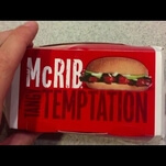 Celebrate the McRib’s return by watching this weird guy eat a stack of them