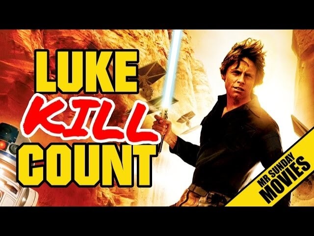 Nothing can sate Luke’s bloodlust in this supercut of all of Skywalker’s kills