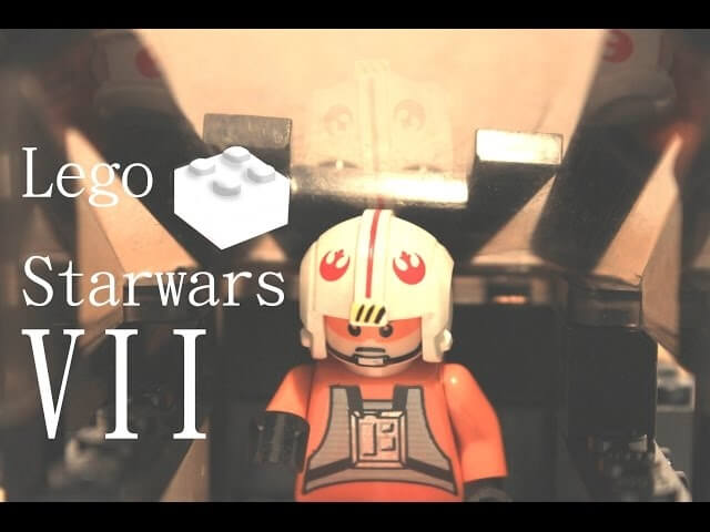 The Force Awakens trailers, recreated with Legos