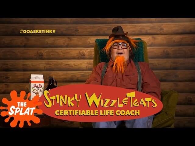 Andy Milonakis brings Ren & Stimpy’s Stinky Wizzleteats to life