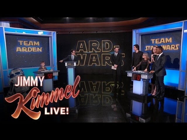 A 7-year-old schooled Carrie Fisher in Star Wars trivia on Kimmel last night