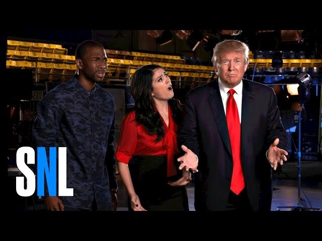 Let’s keep encouraging Donald Trump by watching his SNL promos