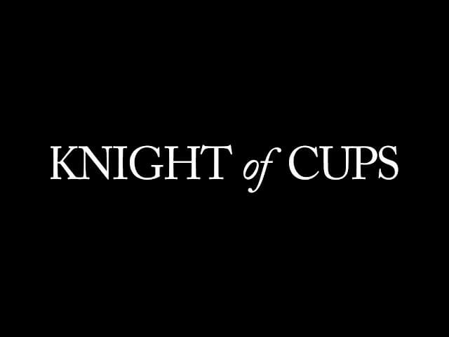 Mr. Malick goes to Hollywood in the Knight Of Cups trailer