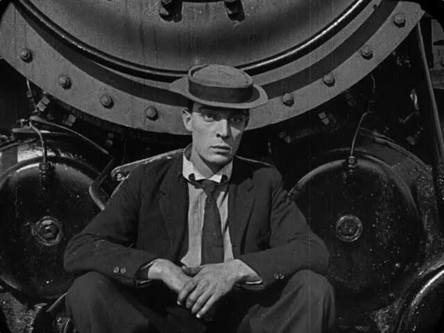 Buster Keaton represents the apotheosis of “the gag” in film