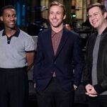 Ryan Gosling & SNL get the giggles, are adorable