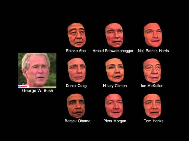 Mad scientists create digital celebrity faces that will probably replace real humans