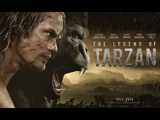 The first Legend Of Tarzan trailer features abs and apes