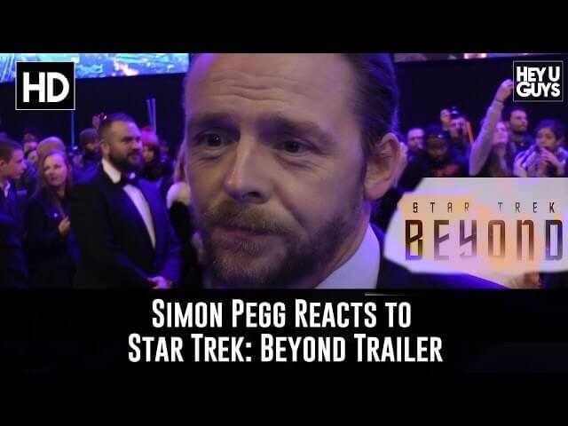 Wincing Simon Pegg admits he didn’t like the new Star Trek trailer either