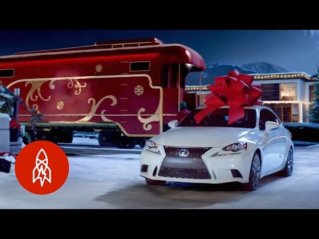 So where do those giant bows in car commercials come from anyway?