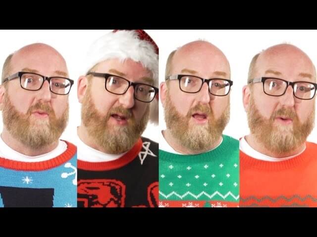 Brian Posehn’s a cappella “Carol Of The Bells” is brutal, atonal, and wonderful