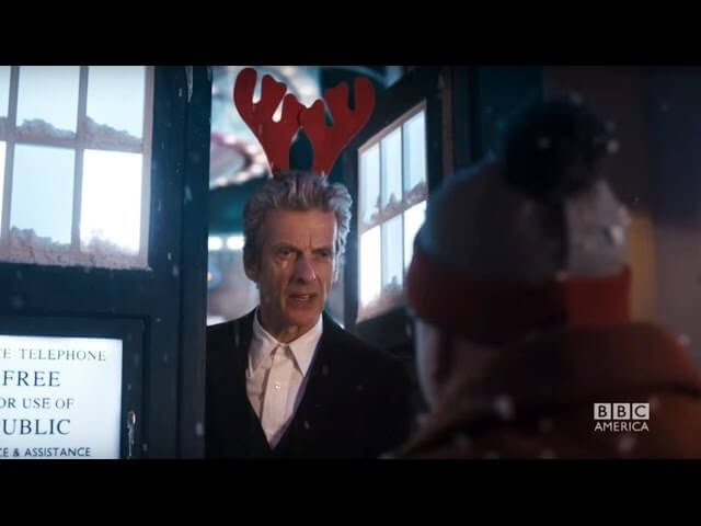 The Doctor returns to save Christmas—and the wintry wasteland of Christmas TV