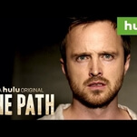 Aaron Paul is trying to get off The Path in this teaser