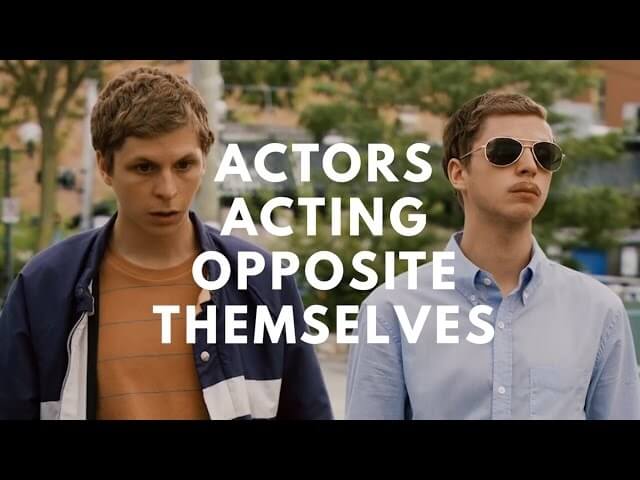 See double with this supercut of actors acting opposite themselves