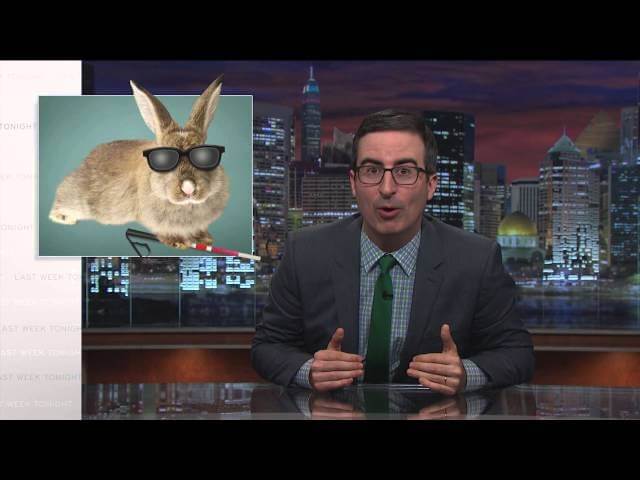 John Oliver gallantly rescues some funny, unused graphics from obscurity