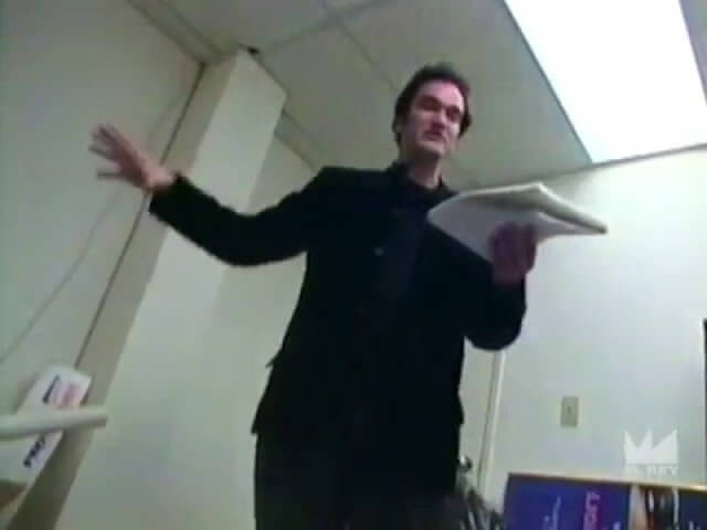 Back in 1994, Quentin Tarantino read Kill Bill excerpts to Robert Rodriguez