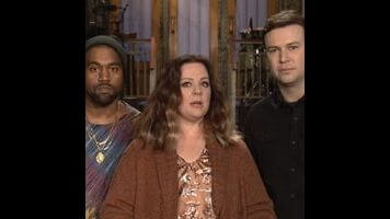 Melissa McCarthy and Kanye West bring presence to a pleasant SNL