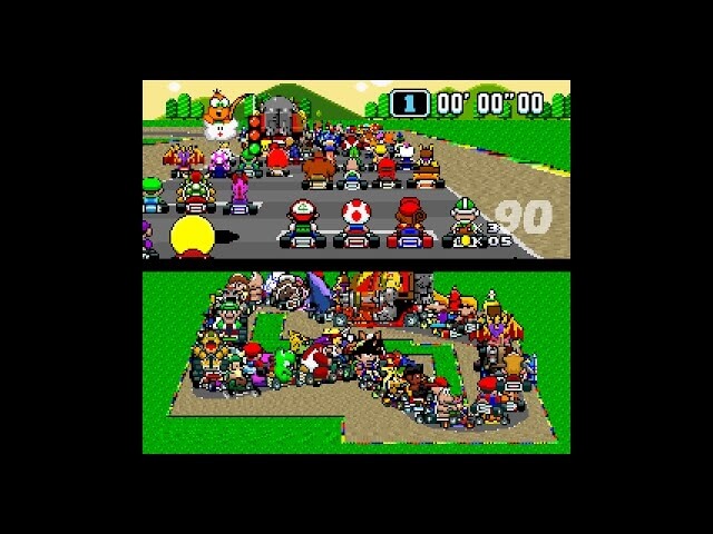 This Super Mario Kart hack allows for 101 racers at once