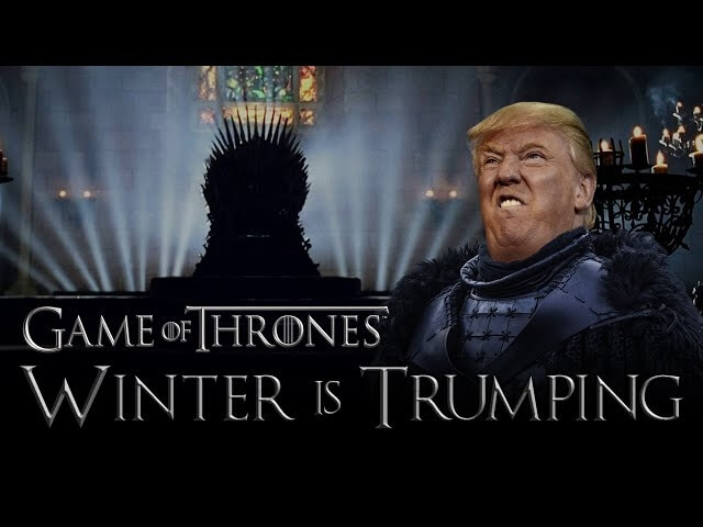 Donald Trump walks The Wall in this Game Of Thrones mashup