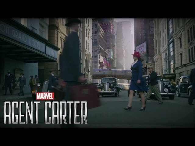 A behind-the-scenes look at Agent Carter’s subtle visual effects