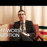 John Oliver once auditioned (badly) for a deodorant commercial