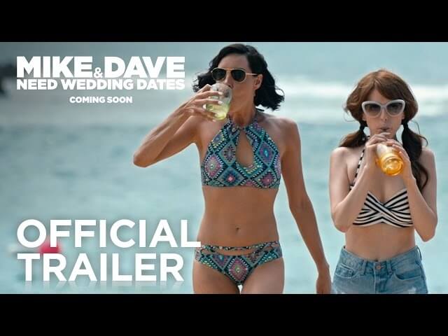 Aubrey Plaza and Anna Kendrick outbro the bros in the Mike And Dave Need Wedding Dates trailer