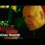 Mark-Paul Gosselaar leads a Zack Attack on Bruce Willis in Precious Cargo