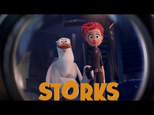 Storks are no longer in the family business in this teaser