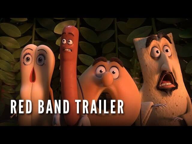 The Sausage Party red band trailer hosts plenty of red hots and swears