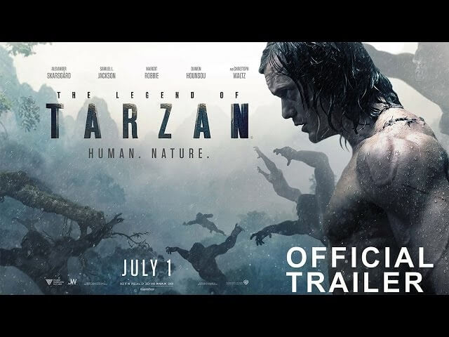 Jungle habits die hard in the Legend Of Tarzan trailer