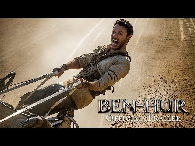 Action and loudness abound in the trailer for Ben-Hur