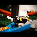 This video adds some epic grandeur to Hot Wheels races