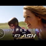 Witness the dawn of friendship in the teaser for Supergirl’s crossover with The Flash