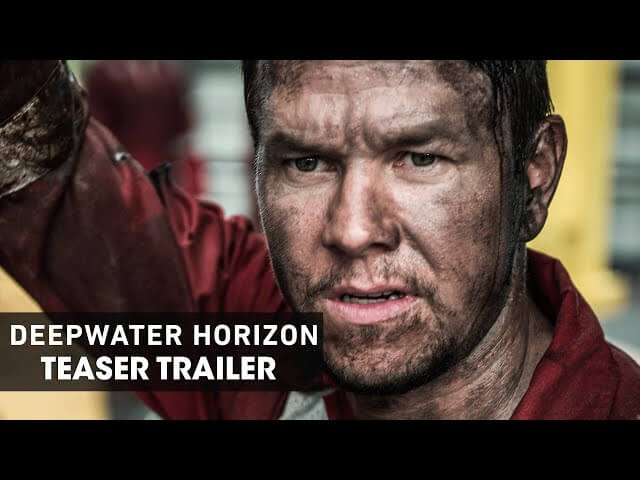 Mark Wahlberg battles oil spill, possibly dinosaurs in Deepwater Horizon trailer