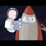 In “Space Baby,” a fearless neonate cruises the spaceways