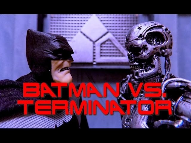 Stop-motion Batman vs. Terminator is better than Ben Affleck Batman vs. Superman