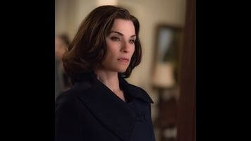 Alicia Florrick finally drops the d-word