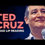 Ted Cruz gets the Bad Lip Reading treatment, loves eating hair