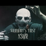 Voldemort does possibly the least soothing ASMR video of all time