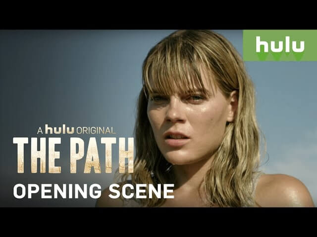 Things get suitably messianic in the first three minutes of Hulu’s The Path