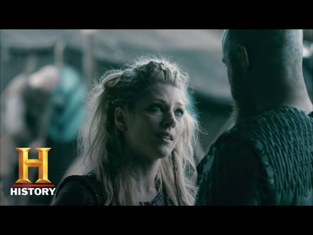 Royal exes butt heads in an exclusive clip from tonight’s Vikings