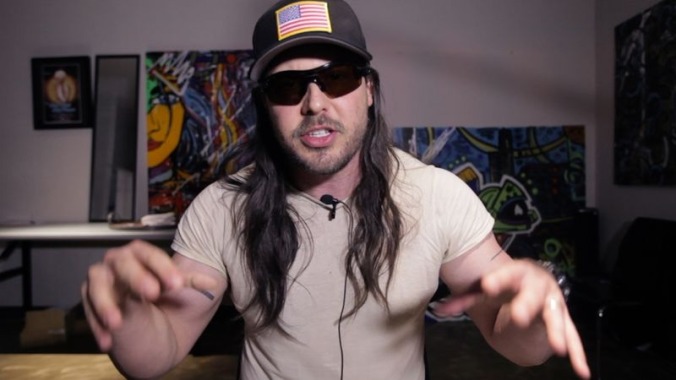 Watch Andrew W.K. deliver a motivational speech about “positive pizza partying”