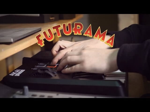 This one-man cover of the Futurama theme song is astonishing