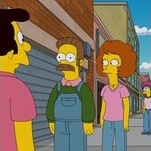 The Simpsons annoy the Flanders on a shaky trip to the Grand Canyon