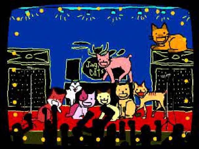 Jingle Cats can be as surreal as actually living with a cat