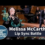 Melissa McCarthy goes full Pocahontas in a lip sync battle with Jimmy Fallon